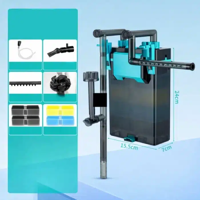 Filtre-Externe Aquarium-9w-compacte