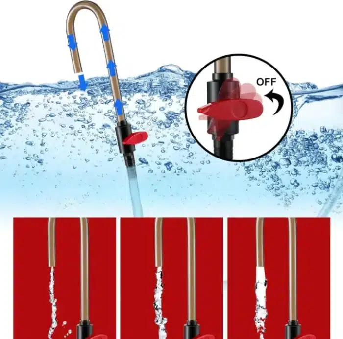 Kit-Tuyau -Remplissage- Aquarium-avec-Crochet-poissons