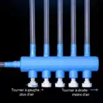 Repartiteur-d-Air-Aquarium-bleu