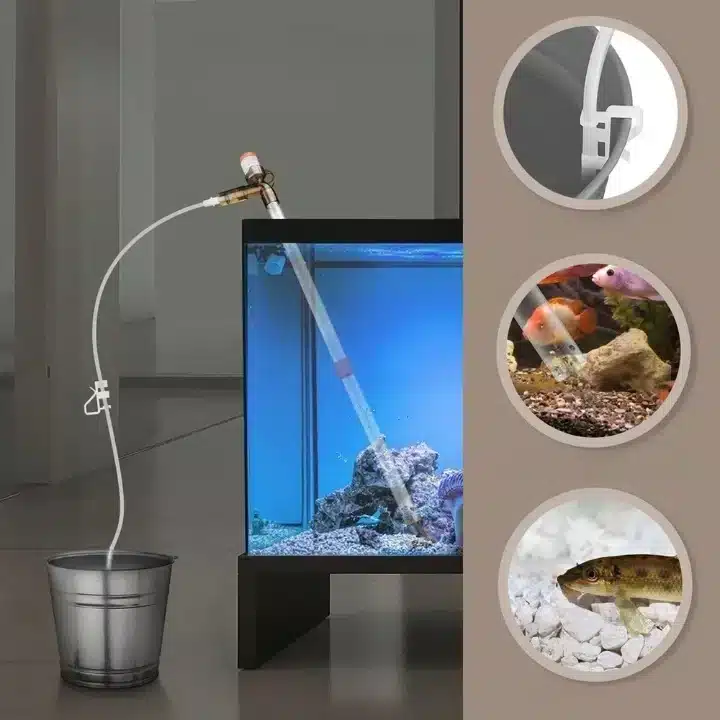 Quel est la meilleur aspiration dans un aquarium eau chaude