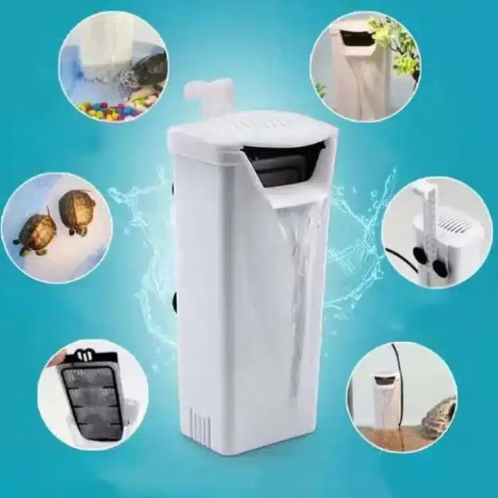 Pompe-Filtre-pour-Tortue-d-Eau-plastique