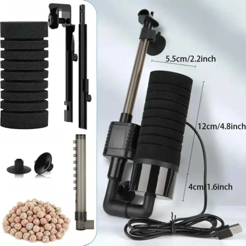 Pompe Filtre Interne Aquarium 80L