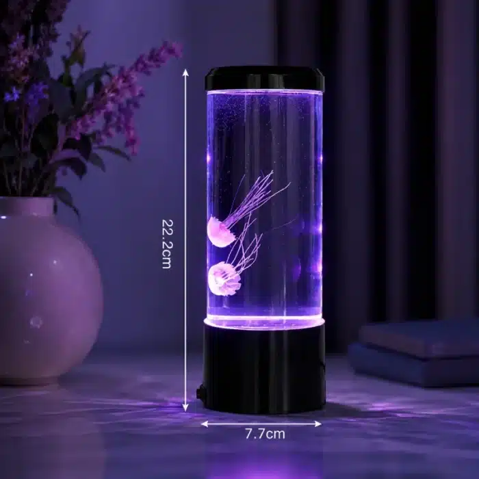 Lampe-Meduse-Aquarium-LED-enfant-usb