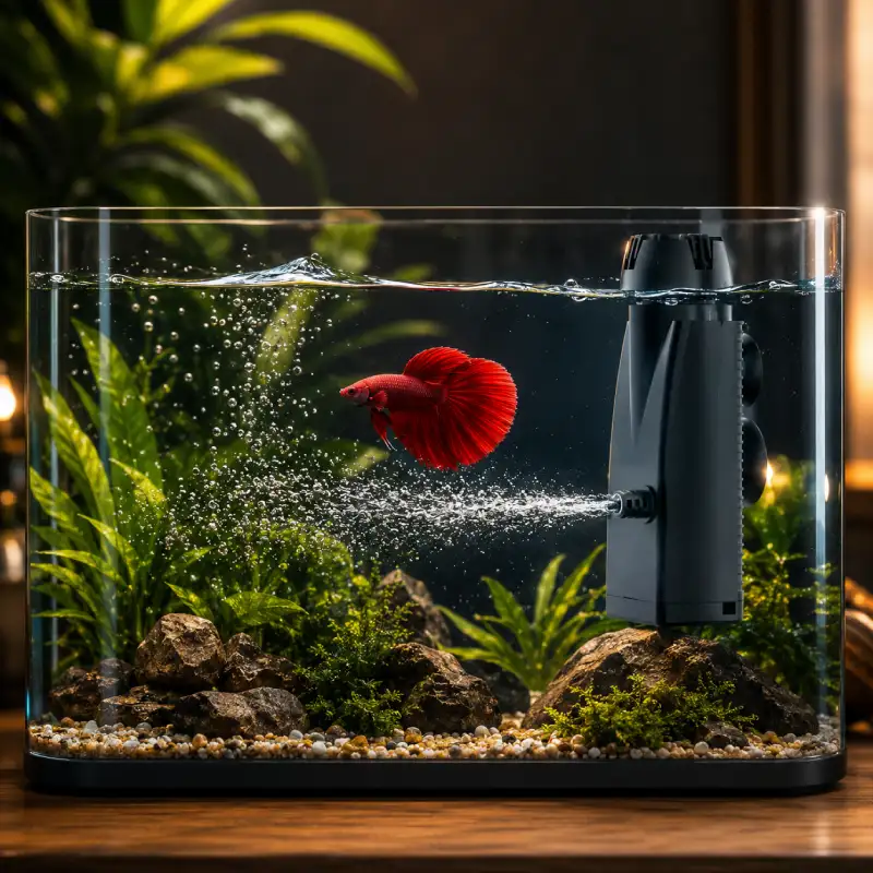 Quel Filtre pour un Aquarium 20L pour Combattants anti film