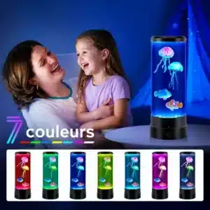 Veilleuse-Aquarium-Meduse-et-Poisson