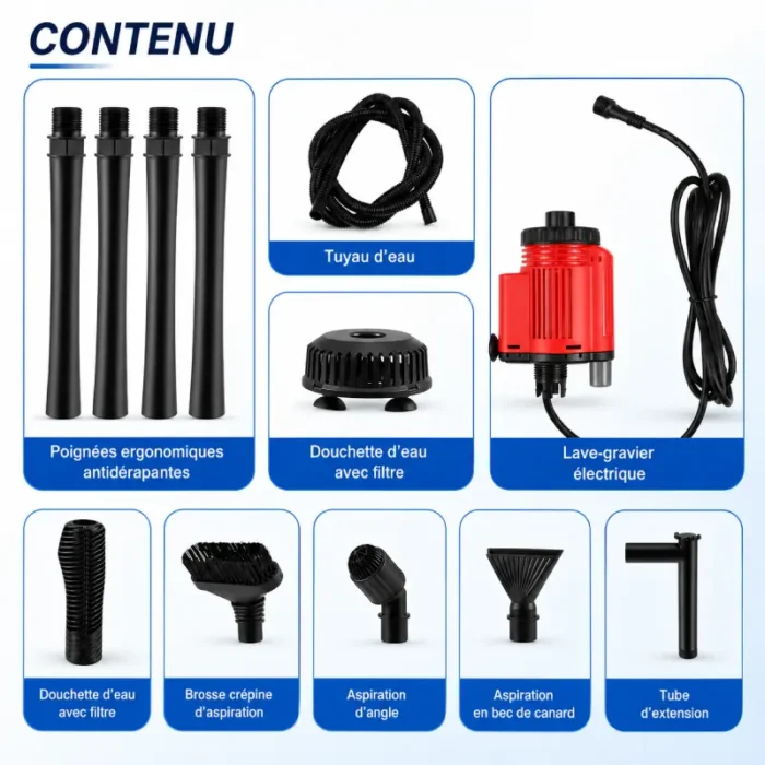 Aspirateur-Aquarium-Sable-Fin-et-Gravier-contenu-