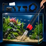 Aspirateur Aquarium Sable Fin et Gravier rouge