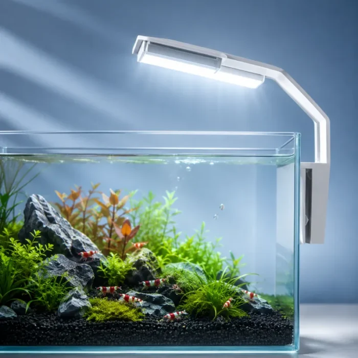 Eclairage-Aquarium-30L-a-Clip-crevettes