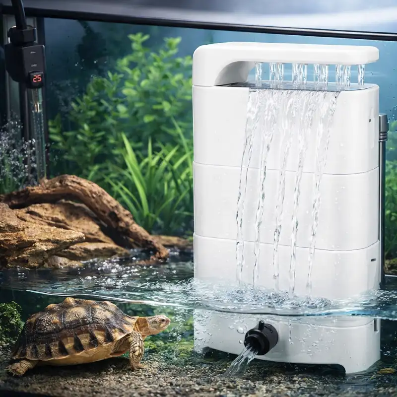 Pompe-Pour-Aquarium-A-Tortue-60Litre-eau-propre