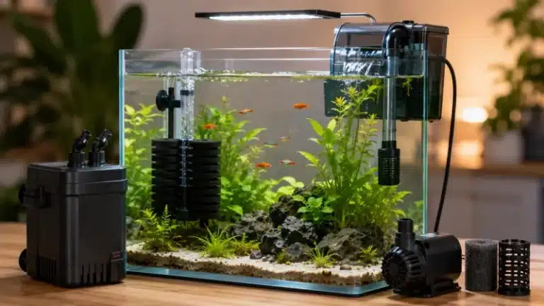 Pompe-et-Filtre-pour-Aquarium-Nano-50L-choisir