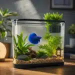 aquarium-10l-combattant-bleu-en plastique