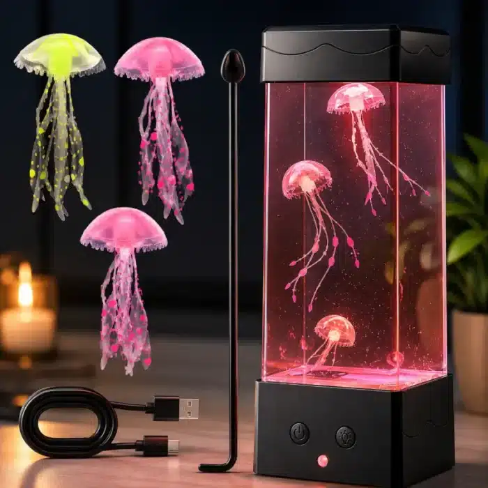lampe-d-ambiance -meduse-LED-en-silicone