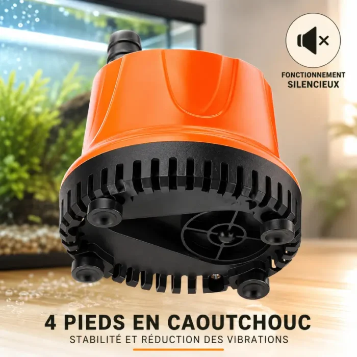 pompe aquarium immergée 4 pieds