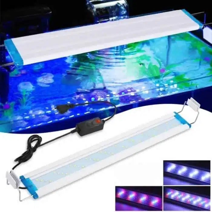 Guide LED Lumière Eclairage Lampe Clip Aquarium 60L